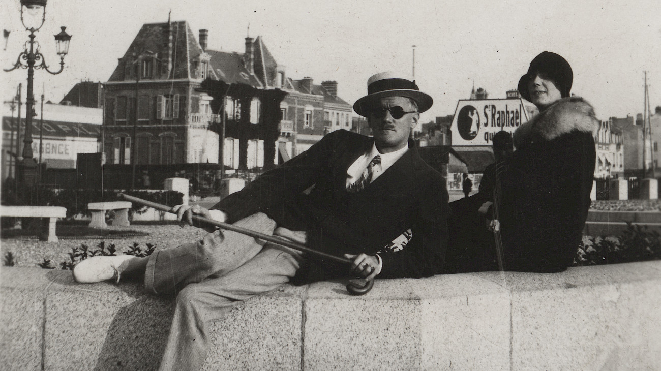 James Joyce und Nora Barnacle © Image courtesy of the Poetry Collection of the University Libraries, University at Buffalo, The State University of New York