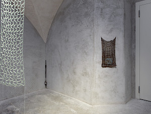 Ausstellungsansicht ektor garcia «nudos de tiempo», Cabaret Voltaire 2022