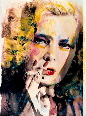 Lynn Hershman Leeson, Rowlands/Bogart (Female Dominant), 1982, aus der Serie Hero Sandwich © Lynn Hershman Leeson und Bridget Donahue, New York