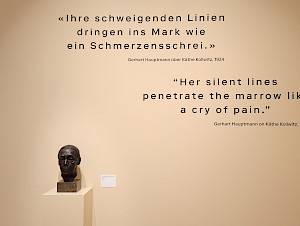 Gerhart Hauptmann über Käthe Kollwitz