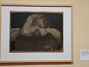 Werkentwicklung zu Pietà: Mutter mit totem Sohn.