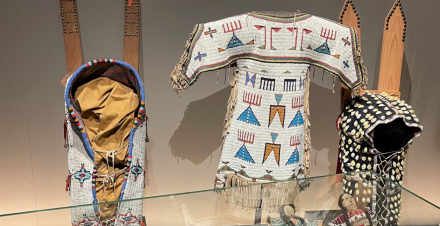 My first time ... at the North America Native Museum