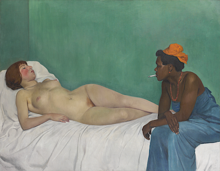 Félix Vallotton
La Blanche et la Noire, 1913
Kunst Museum Winterthur, Hahnloser/Jaeggli Stiftung