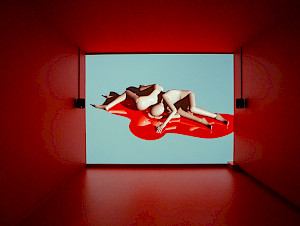 Yves Netzhammer & Bjørn Melhus, Die umgekehrte Rüstung, 2002, 1-Kanal-Video, Farbe, Ton; erworben als Digital Betacam und DVD; PAL, 4:3, Dauer: 23‘41“ Kunsthaus Zürich, 2003, © Yves Netzhammer