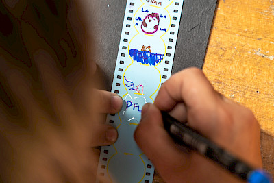 Videoex Festival 2024: Kinder-Workshop Animationsfilm analog