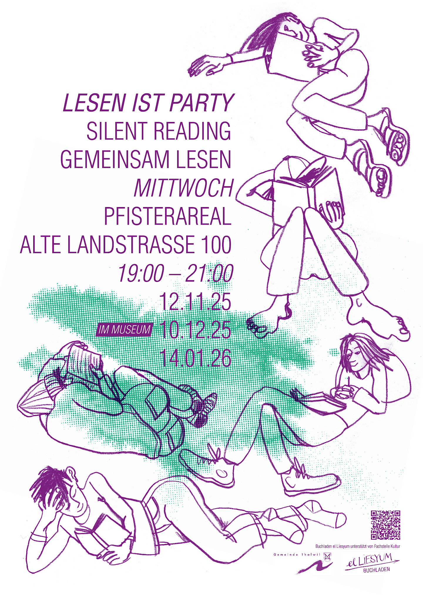 Reading is a party