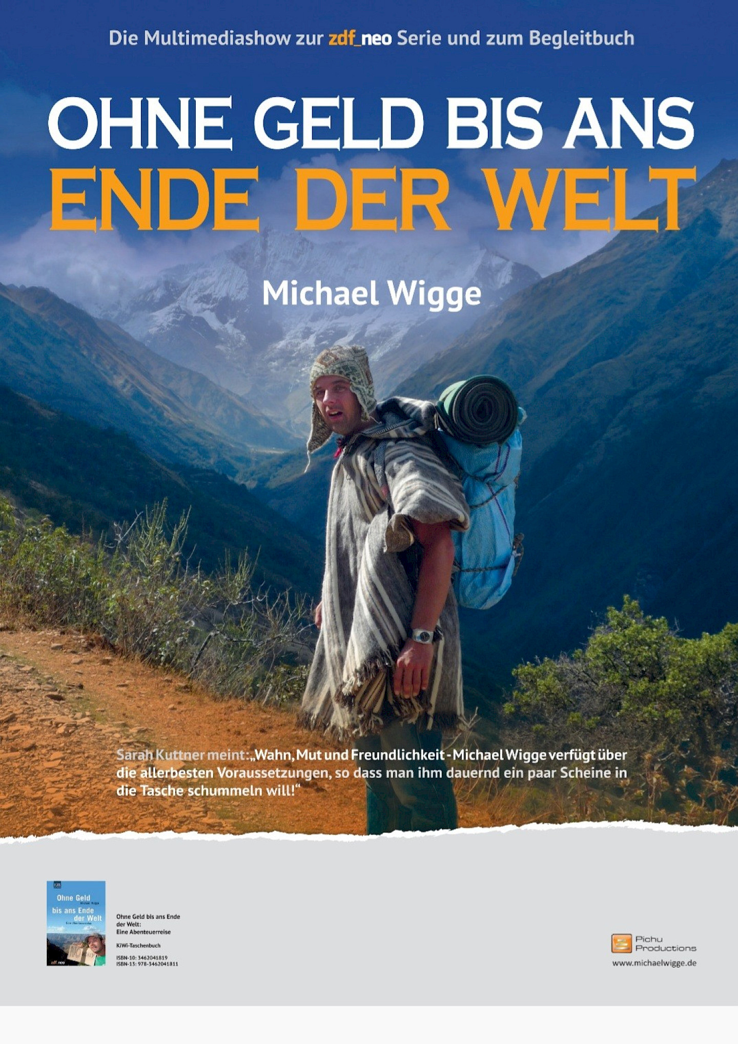 To the ends of the earth on a shoestring – travel talk and multimedia presentation
