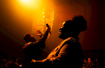 ‘You can feel the energy of the audience straight away’