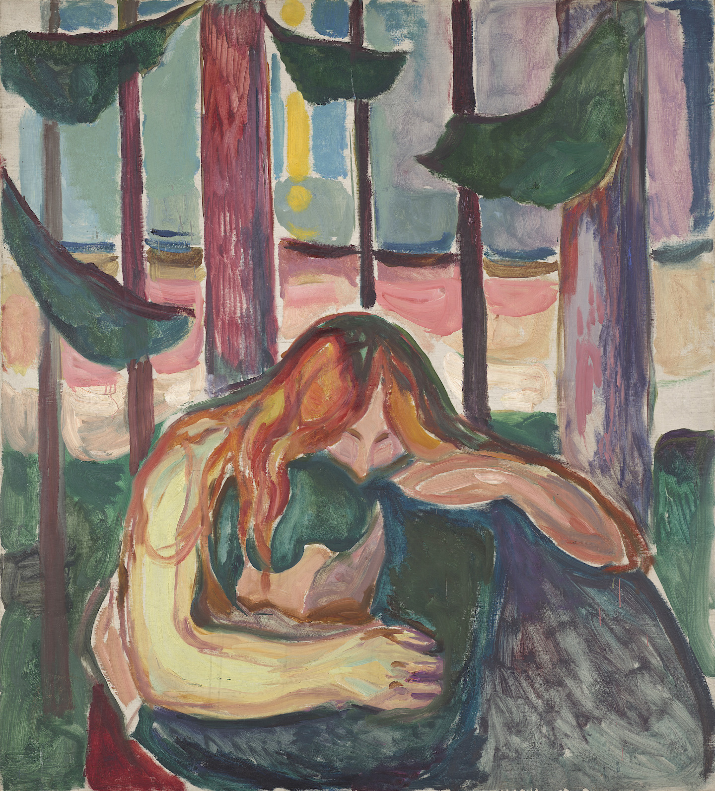 Maria Lassnig und Edvard Munch