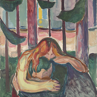 Maria Lassnig und Edvard Munch