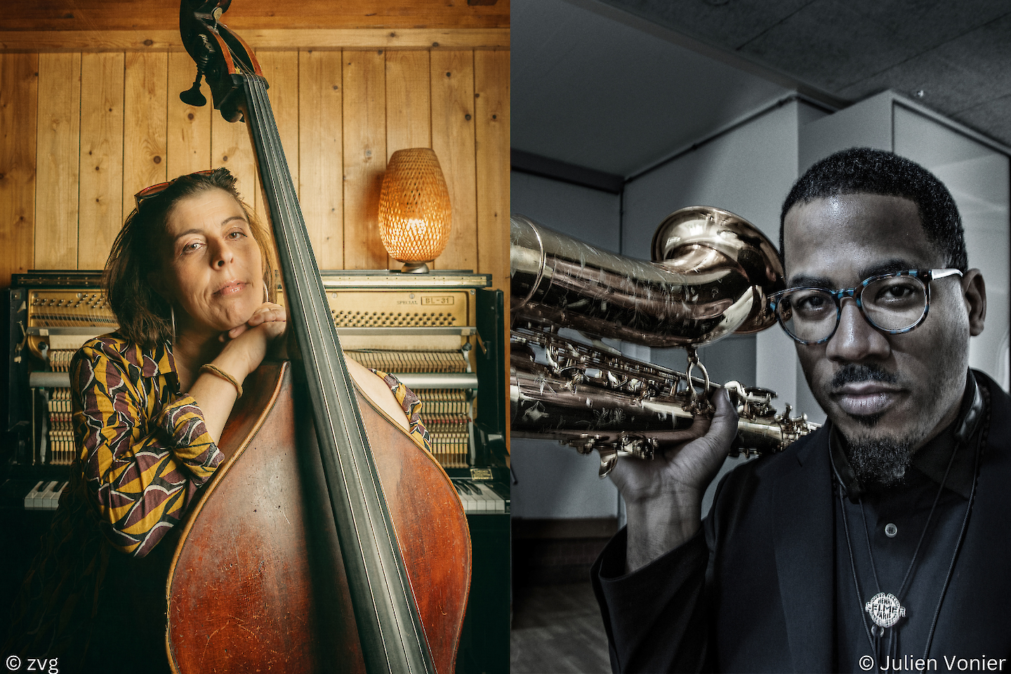 Unbelievable! | Concert by Silvia Bolognesi (bass) and James Brandon Lewis (saxophone)​