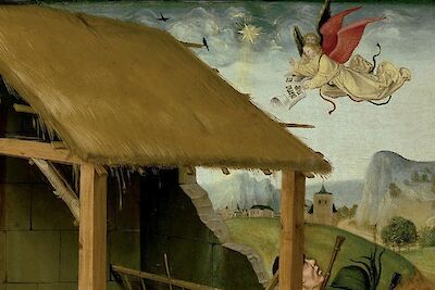 Der ältere Berner Nelkenmeister, Geburt Christi, um 1490